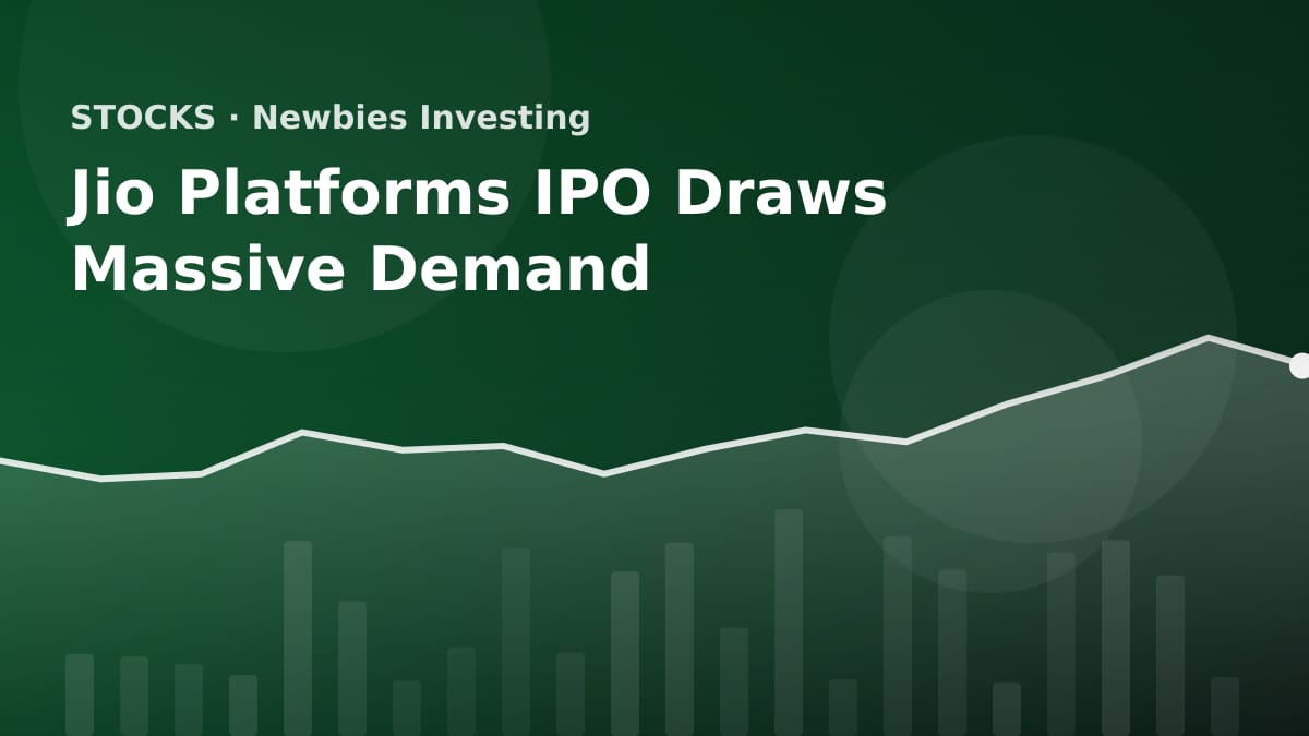 An abstract illustration of ascending financial data charts representing a major initial public offering.